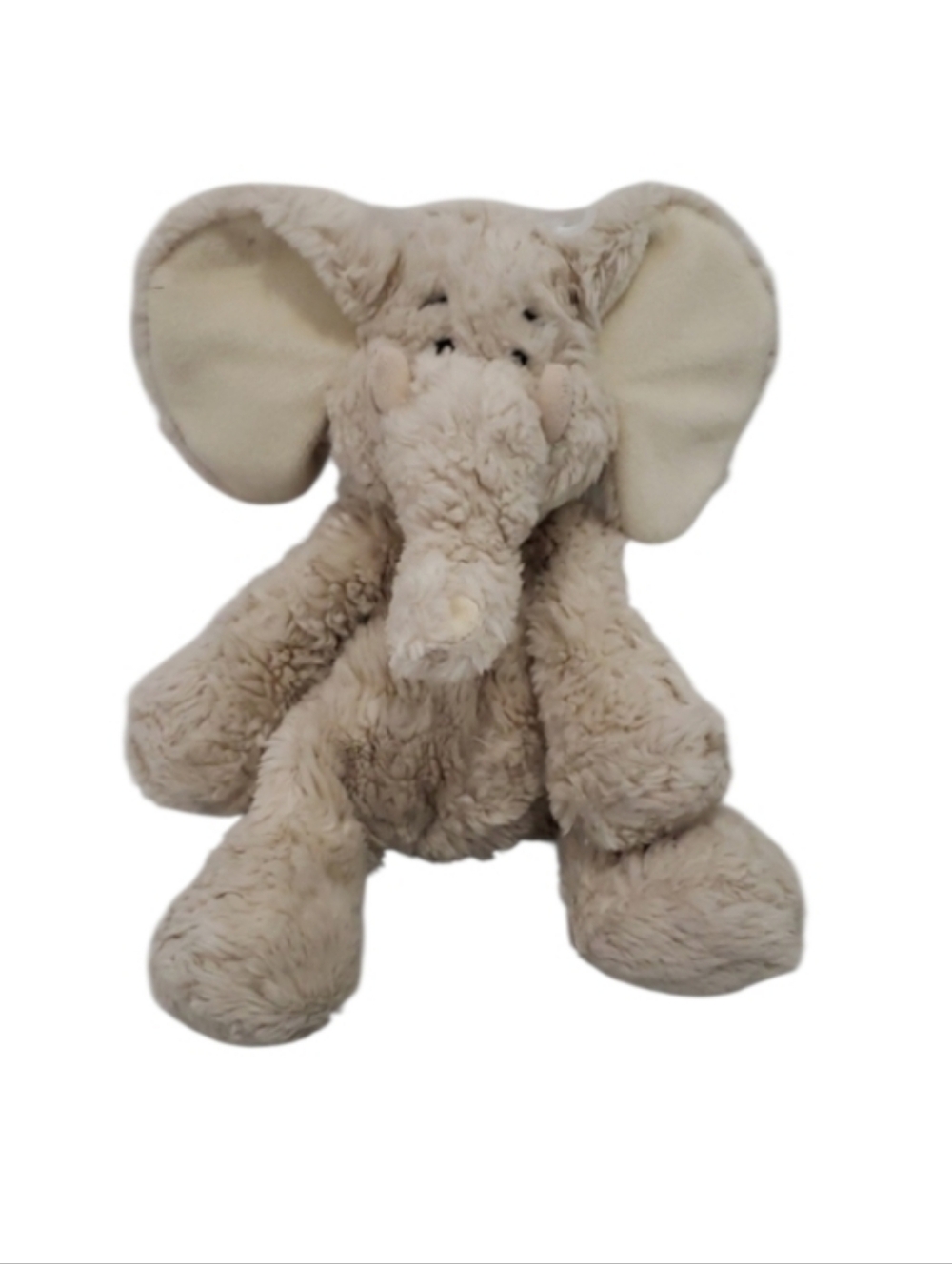 Heritage Collection by GANZ Vintage Sand Cream Plush Elephant Stuffed Animal